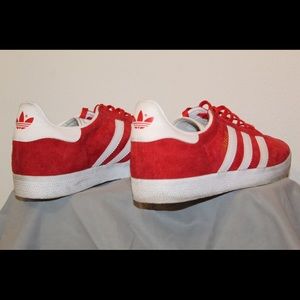 Adidas Gazelle Sneakers - 10.5M Red
